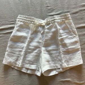 Tommy Bahama White Linen Shorts size Medium